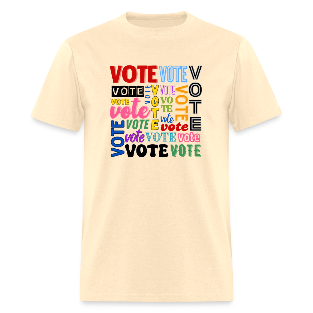 VOTE TEE - natural