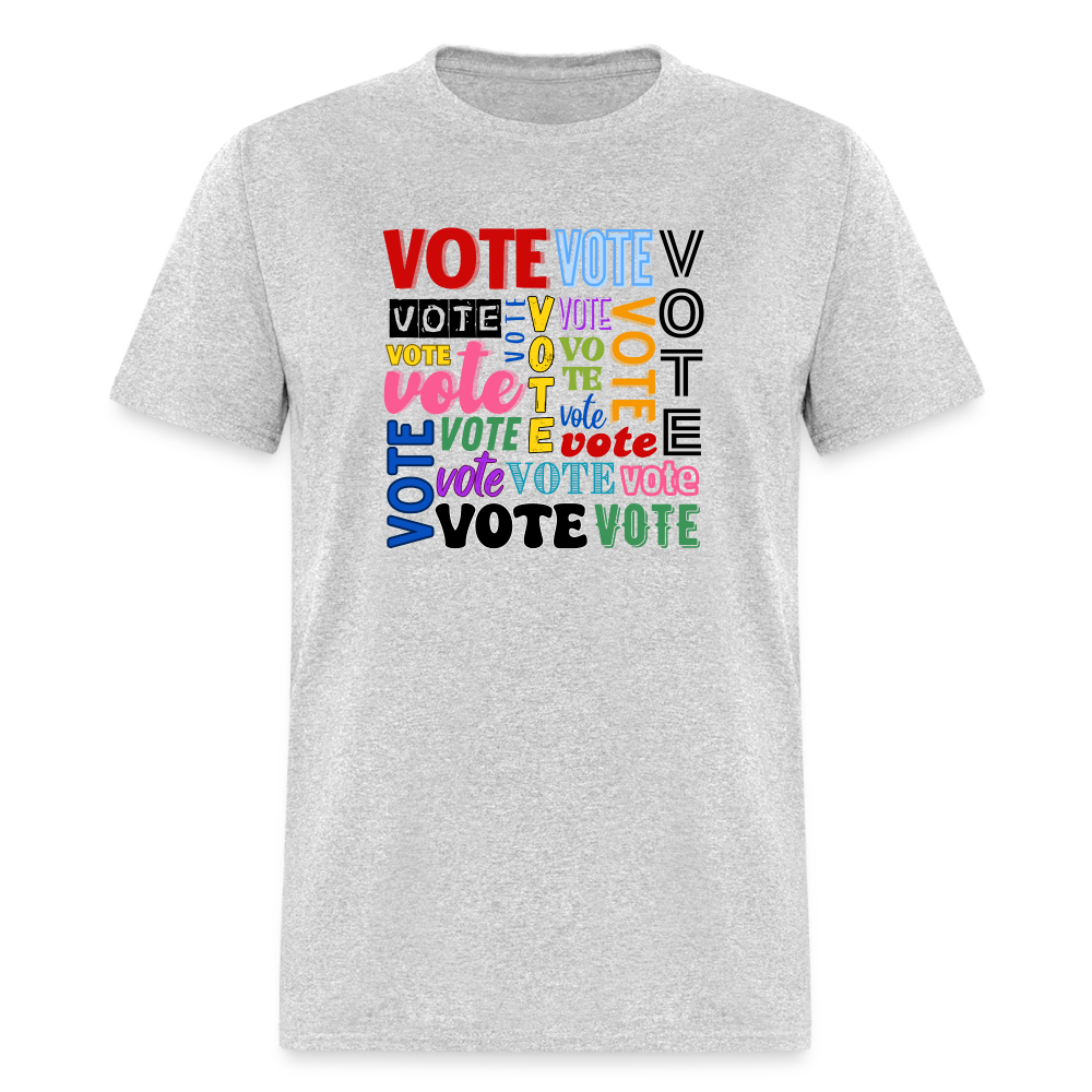 VOTE TEE - heather gray