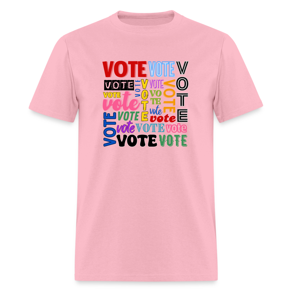 VOTE TEE - pink