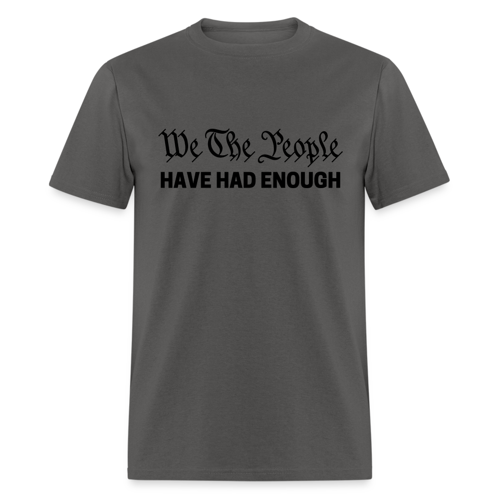 WE THE PEOPLE TEE - charcoal