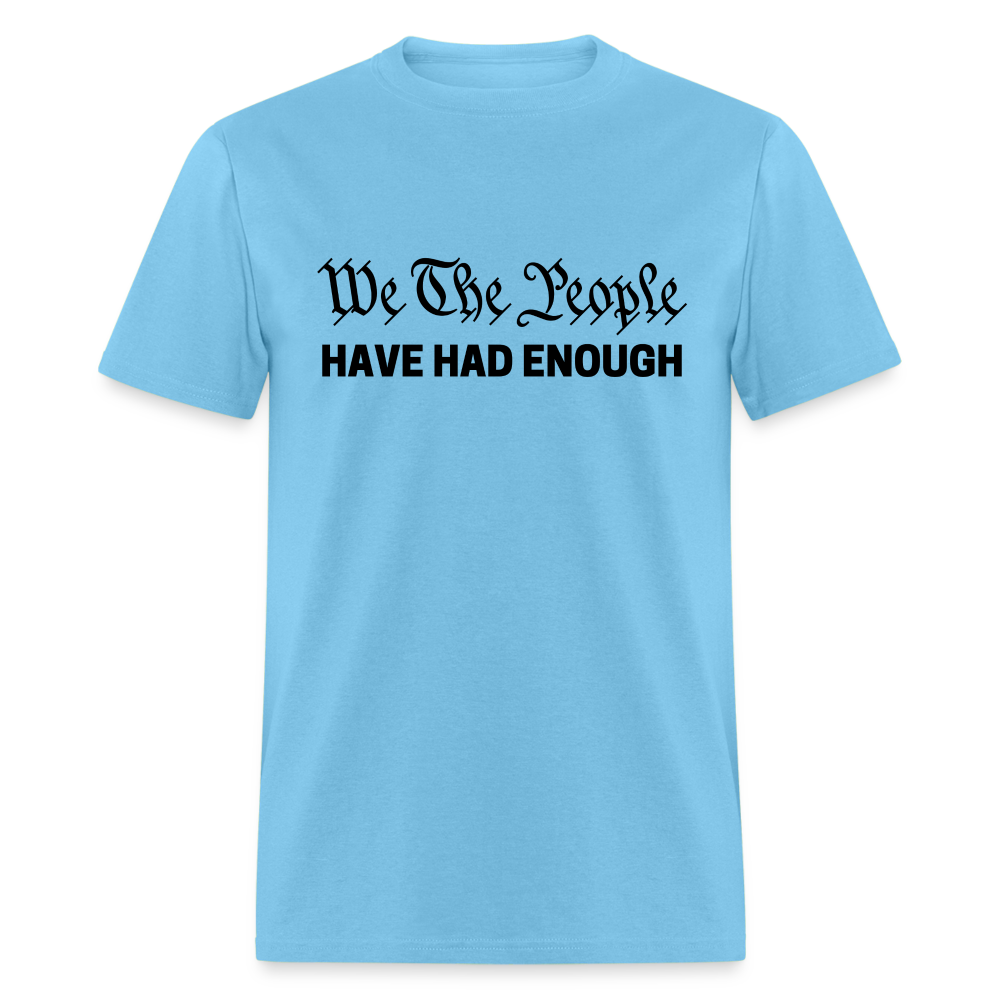 WE THE PEOPLE TEE - aquatic blue