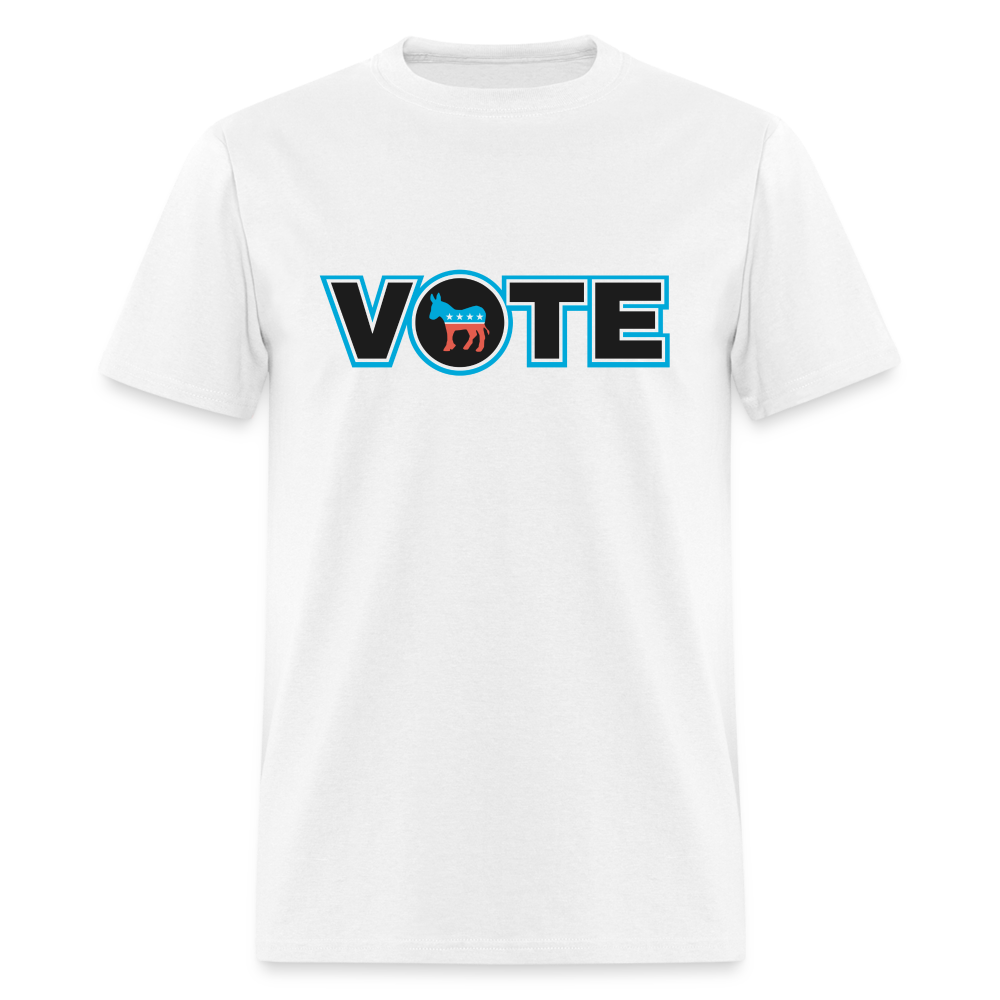 VOTE DEM TEE - white