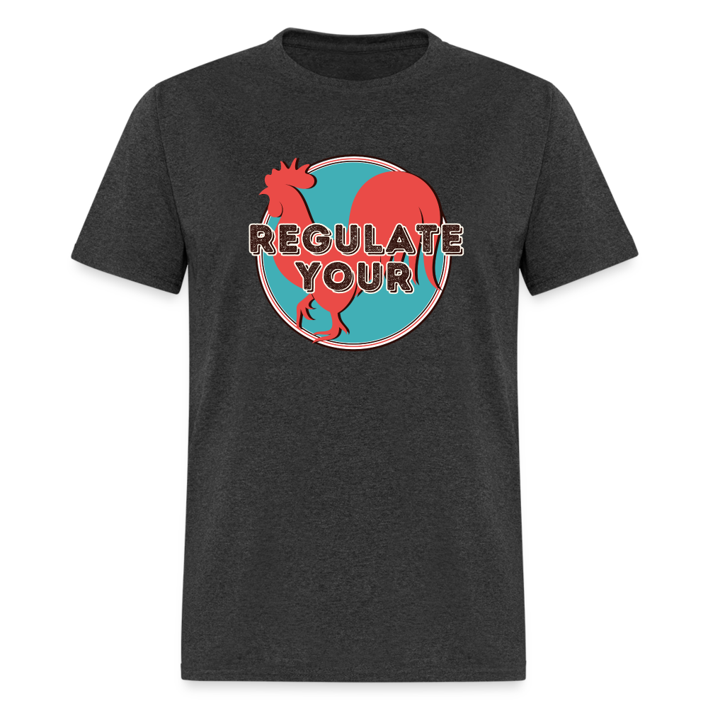 REGULATE TEE - heather black