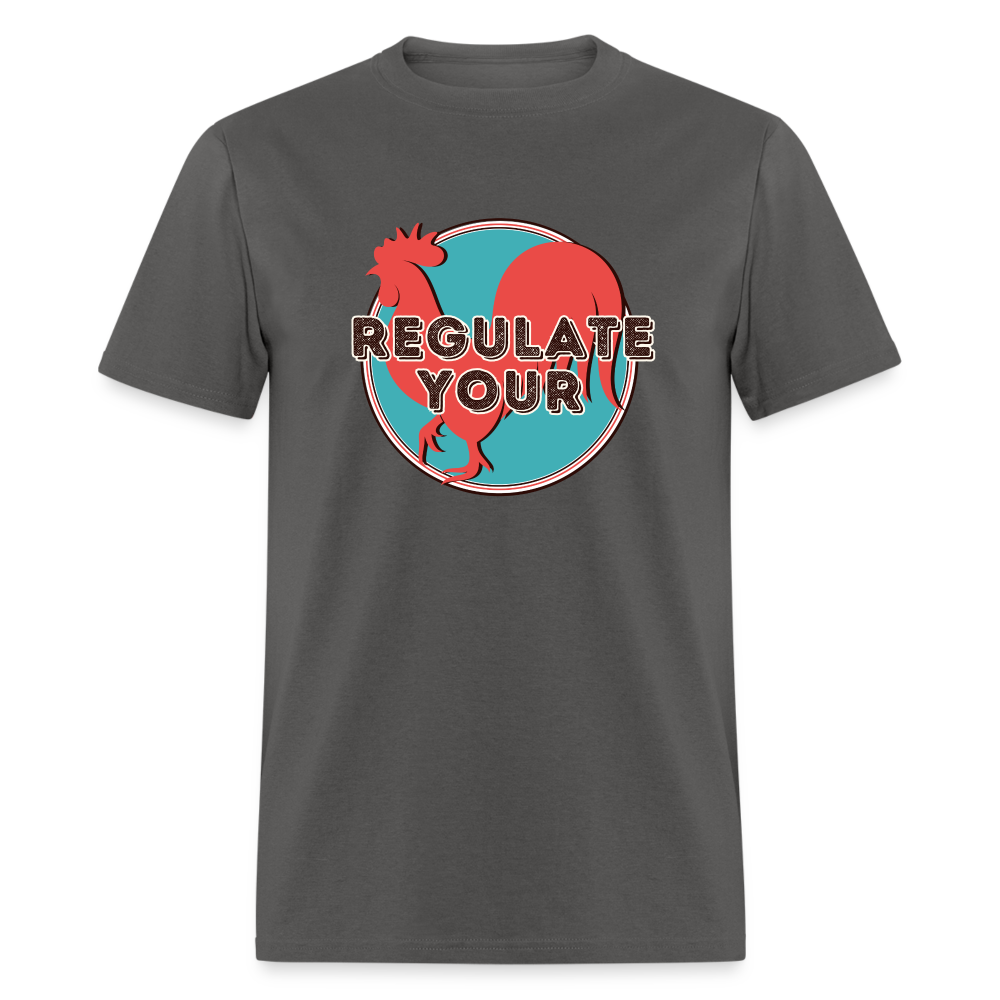 REGULATE TEE - charcoal