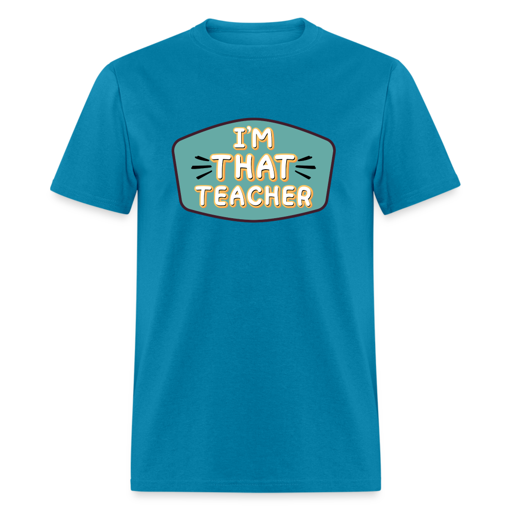 THAT TEACHER TEE - turquoise