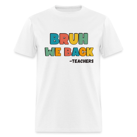 WE BACK TEE - white