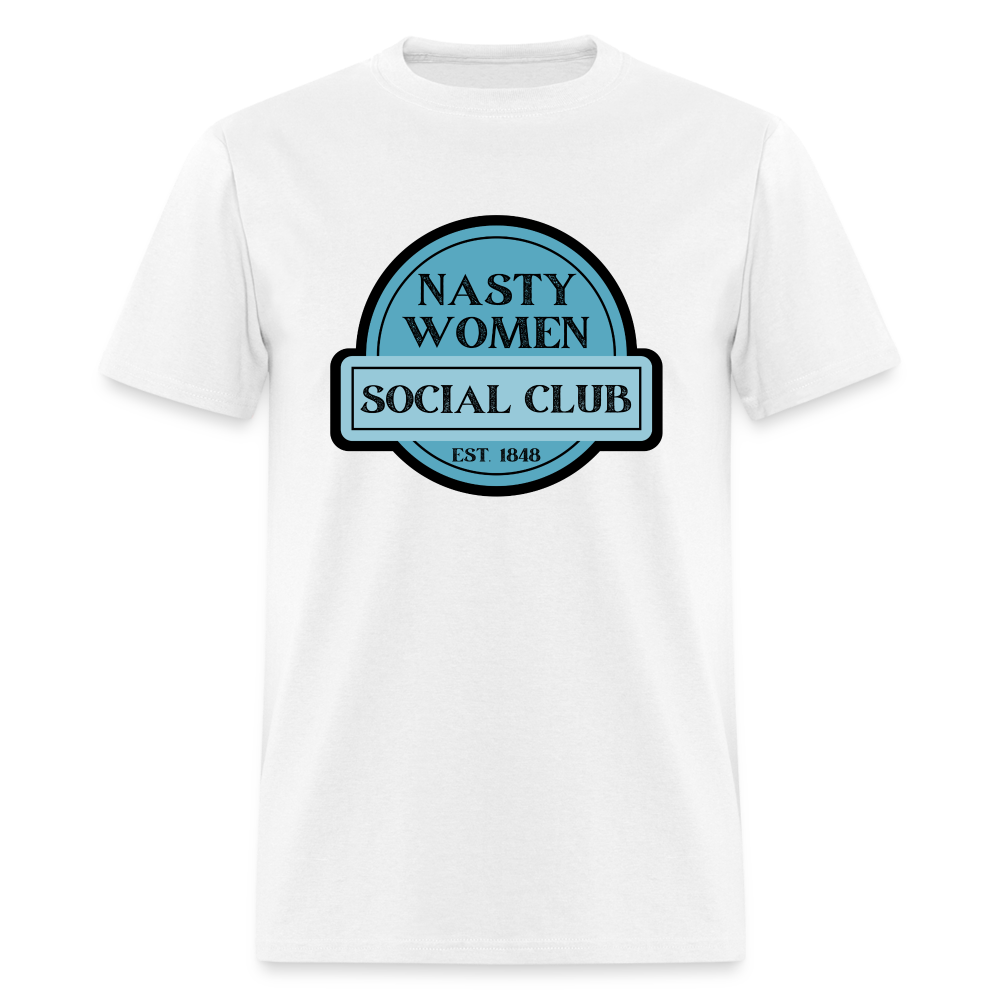 NASTY WOMEN TEE - white