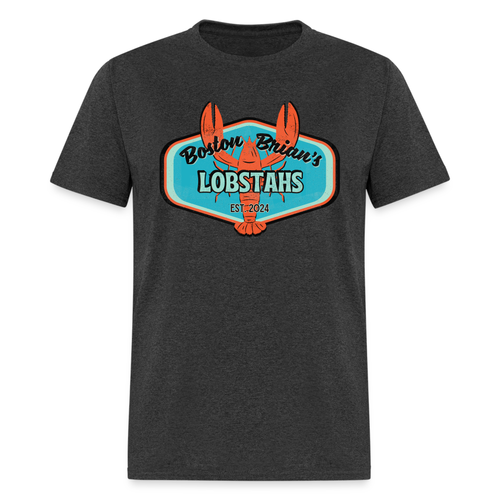 LOBSTAH TEE (UNISEX) - heather black